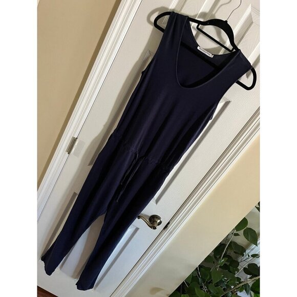 Groceries Apparel Navy Blue Jumpsuit Romper - Picture 1 of 4